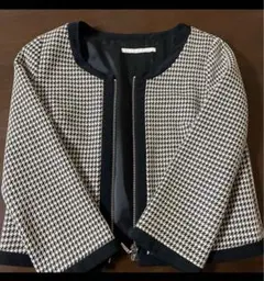 【美品】ノーカラージャケット