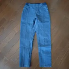 【アネラリュクス】美脚デニム調ストレッチスリムパンツ