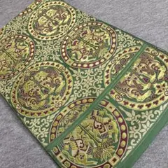 ◆957◆六通柄　袋帯　狩猟文　獅子狩紋　獅子紋　着物帯　和装着物