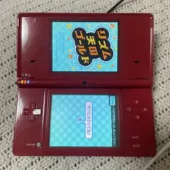 Nintendo DSi 本体 レッド 動作確認済み