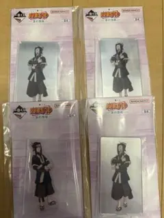 ナルト 一番くじ アクスタ 白 セット