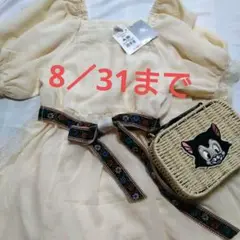 ラストディズニーストア ピノキオ フィガロ フレアワンピース トランク