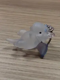 プチドラゴン　マスコットボールチェーン　パール・ブルー