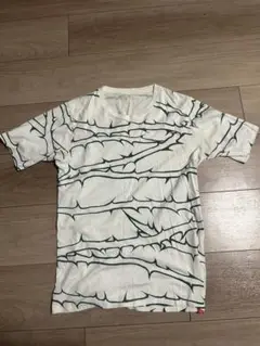 whiz イバラ半袖 Tシャツ ホワイト/グリーン/オレンジ