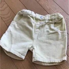 クリーム色 / 黄色 ショートパンツ 90 95