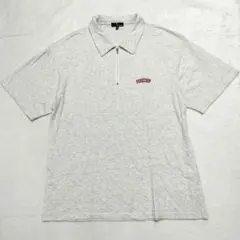 5 ZIP FIVE　(M)　襟付き ハーフジップ Tシャツ