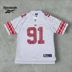 NFL Reebok リーボック アメフトゲームシャツ ニューヨークジャイアンツ