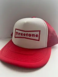 80s fire stone トラッカー　メッシュキャップ USA製 AZ76 80s fire stone トラッカー メッシュキャップ USA製 AZ76 - メルカリ