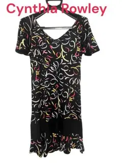 Cynthia Rowley グラフィックドレス