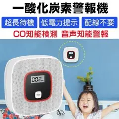 一酸化炭素警報機 壁掛け式 電池式 一酸化炭素中毒防止