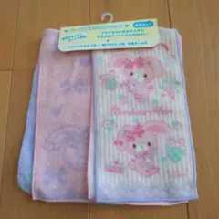 【新品】サンリオ　ハーフプチタオルセット　4枚セット　ボンボンリボン