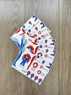 非売品！大阪万博　ミャクミャクシール　5枚セット