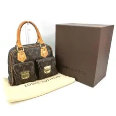 【箱付き】Louis Vuitton マンハッタンPM ハンドバッグ モノグラム