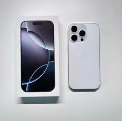【値下げ】iPhone16pro ホワイトチタニウム