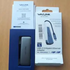 新品 USB-C 5ギガビット　イーサネットアダプタ WL-NWU340G