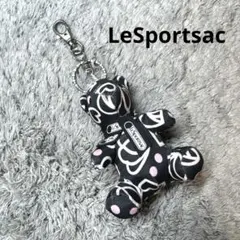 LeSportsac レスポートサック キーリング キーホルダー くま