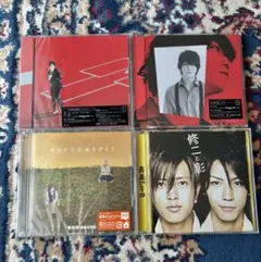 亀梨和也　修二と彰　CD4枚セット