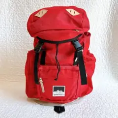 sloe スロウ フェリシモ リュック バッグパック 登山 レッド カジュアル
