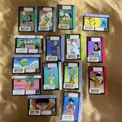 当時物　旧カードダス　ドラゴンボールZ　15枚セット