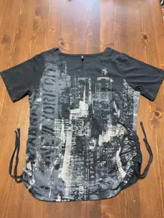 DANSKIN グラフィックプリント Tシャツ　レディース　Ｌサイズ