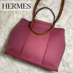 【超希少】エルメス カバックPM 2way ピンク A4 トートバッグ 肩掛け