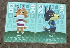 amiibo カード　チーフ、ロボ、セット
