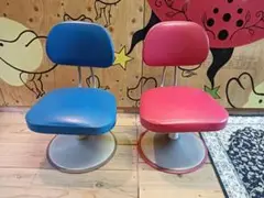 商品レトロ　回転椅子 2脚セット