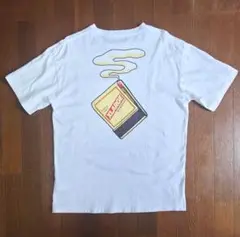X-LARGE　胸ポケット　マッチ＆煙グラフィックTシャツ　Ｌsize