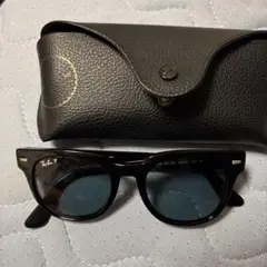 Ray-Ban ブラック サングラス ウェリントン型