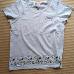 レディーススヌーピー GOOD MORNING Tシャツ