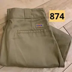 90s ディッキーズ　874 ベージュ　w30