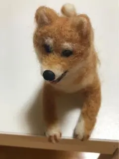 フェルト犬