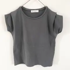 バビロン　Tシャツ　カットソー　ノースリーブ　チャコール　38