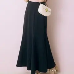 marun カットツイルマーメードスカート ブラック