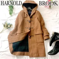 英国製✨HARNOLD BROOK ウール ダッフルコート チェック M 8