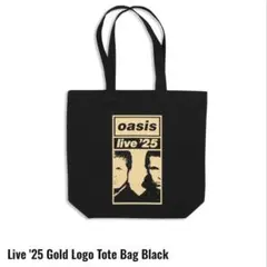 Oasis Live '25 ロゴ トートバッグ ブラック