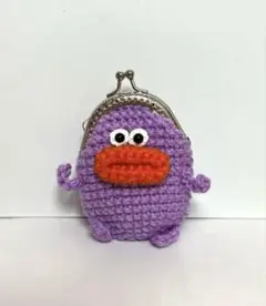 パクパクモンスター　がま口　小物入れ