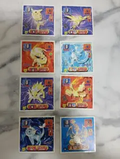 ポケモン レジェンドポケモン シール 8枚セット