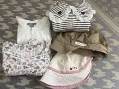 子ども服、帽子まとめ売り　70、80サイズ