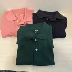UNIQLO ポロシャツ 3枚セット Sサイズ