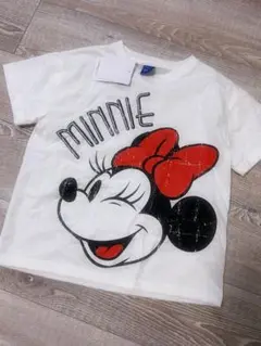 ディズニー　ミニーちゃん　半袖　Tシャツ140 新品未使用
