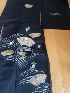 黒地 付下げ 金彩 ★年末断捨離セール★