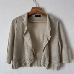 【美品】　KORET　カーディガン　ボレロ　トップス　レディース　婦人服