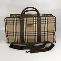 BURBERRY バーバリー ノバチェック 2way ボストンバッグ