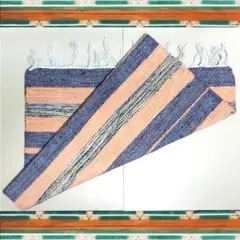 【新品】 ラグマット ストライプ 50×80cm (csrm001)