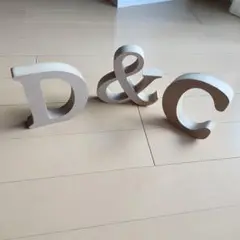 ペ-パ-クラフトアルファベット D & C