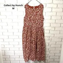 Collect by Hunch ノースリーブ　ワンピース　ブラウン　コットン