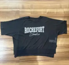 シアーTシャツ チャコールグレー ブラウン