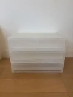 無印良品 ポリプロピレン　小物収納ケース　ワイド　小3個セット
