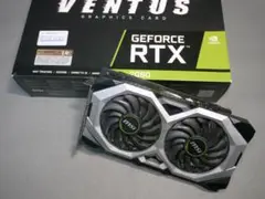 (ジャンク)MSI RTX2060 VENTUS 12G OC エラーコード４３